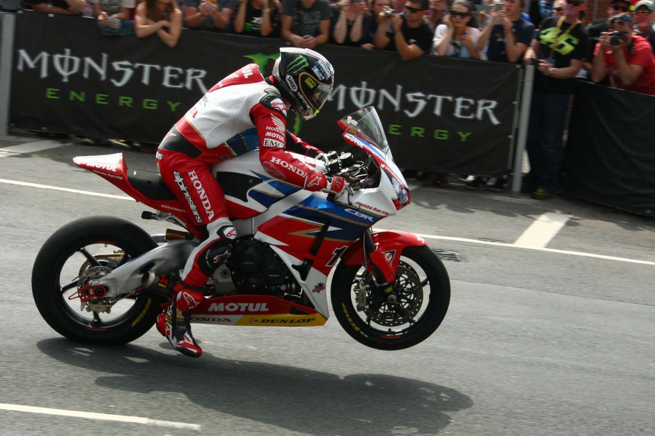 Jonn McGuinness Honda Pro Racing Isle of Man TT 03