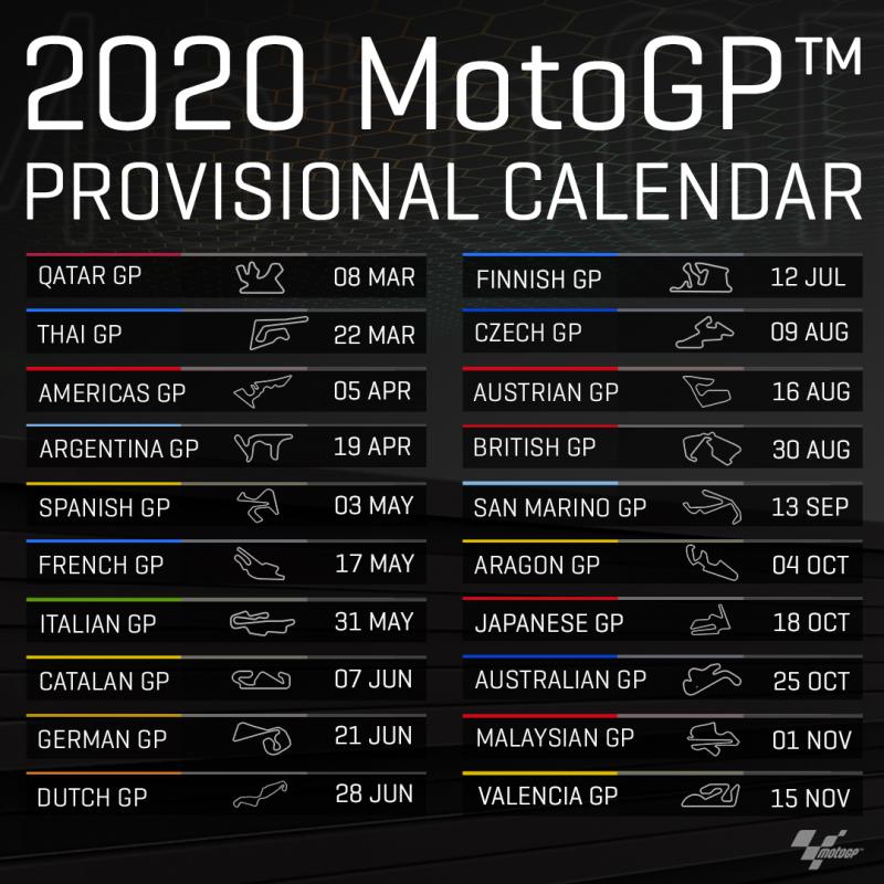 MotoGP Calendar 2020 txt 29 08